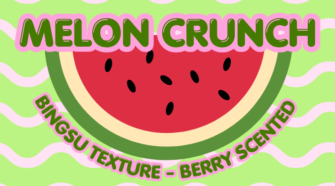Melon Crunch Slime - 8 fluid oz